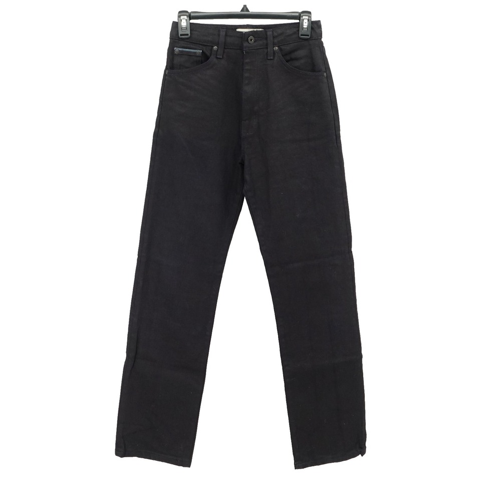 Naked and Famous Jeans SZ 26 True Girl Raw Denim Crimson Sky Selvedge Classic